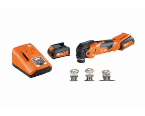 Инструмент осциллирующий аккумуляторный Fein MultiMaster AMM 300 Plus Start Инструмент осциллирующий аккумуляторный Fein MultiMaster AMM 300 Plus Start
