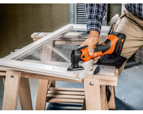 Инструмент осциллирующий Fein MultiMaster AMM 500 Plus Top AS с аккумулятором Инструмент осциллирующий Fein MultiMaster AMM 500 Plus Top AS с аккумулятором