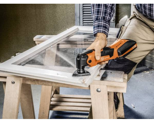 Инструмент осциллирующий аккумуляторный Fein MultiMaster AMM 500 Plus Select Инструмент осциллирующий аккумуляторный Fein MultiMaster AMM 500 Plus Select